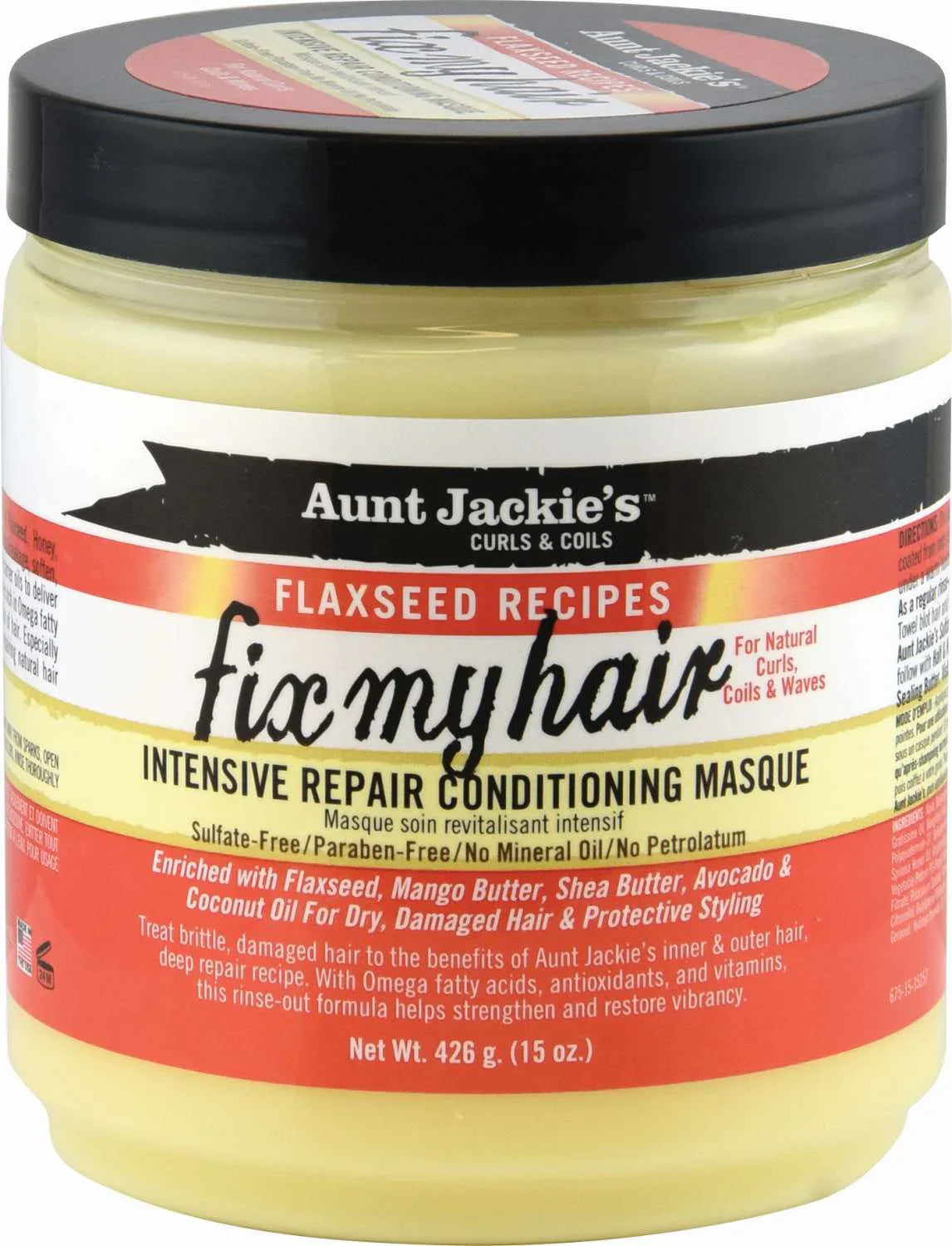 Aunt Jackie's Fix My Hair Intensive Repair Conditioning Masque