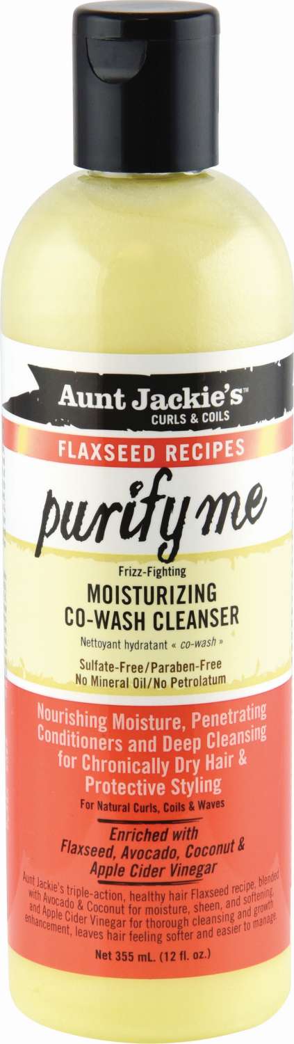 Aunt Jackie's Purify Me Moisturizing Co-Wash Cleanser – 12 oz