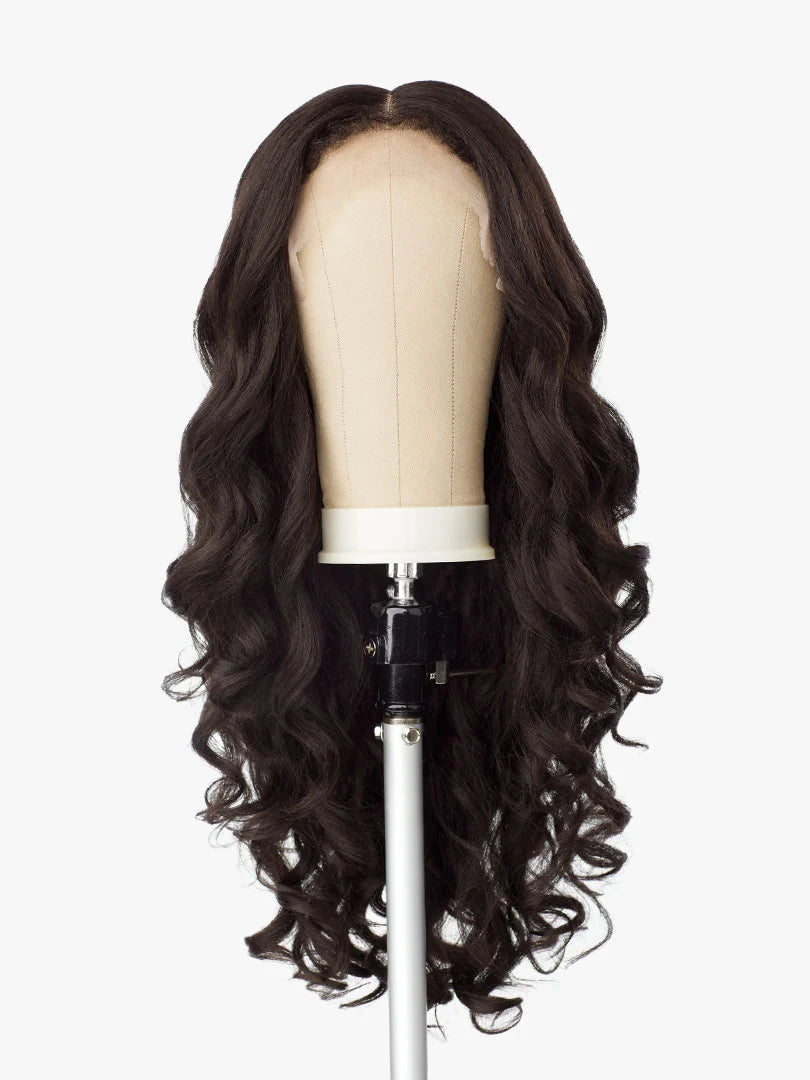 Sensationnel Curls Kinks & Co Kinky Edges Y Part Kinky Loose Spiral 24" Lace Front Wig KEYPKLSP24 - Elevate Styles