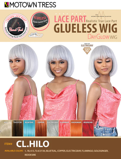 Motown Tress Day Glow Wig C.HILO - Elevate Styles
