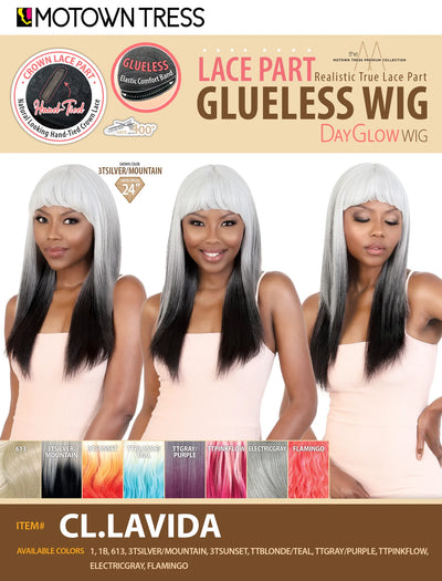 Motown Tress Day Glow Lace Part Glueless Wig CL. Lavida - Elevate Styles
