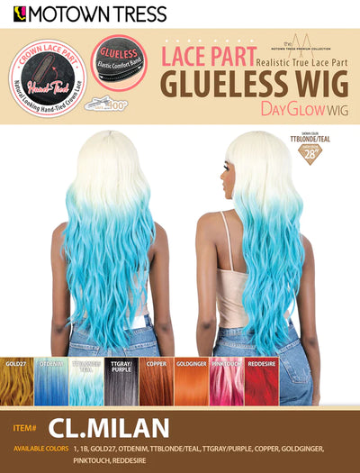 Motown Tress Day Glow Wig CL.MILAN - Elevate Styles
