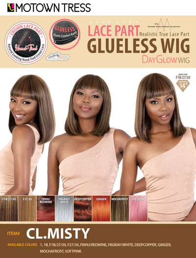 Motown Tress Day Glow Lace Part Glueless Wig CL. Misty - Elevate Styles
