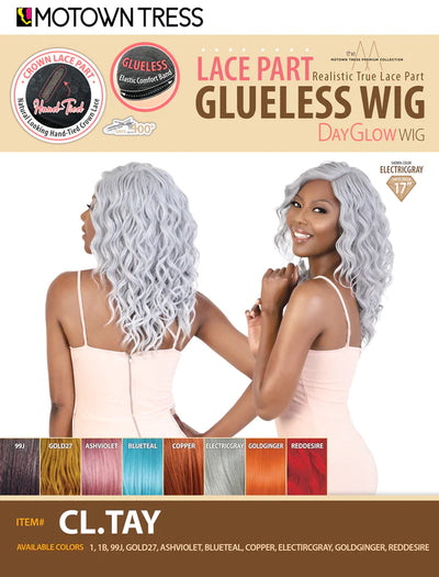 Motown Tress Day Glow Lace Part Glueless Wig CL. TAY - Elevate Styles
