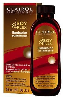 Clairol Professional Soy4Plex Permanent Liquid Color 4RV Medium Red Blonde – 2 fl oz - Elevate Styles