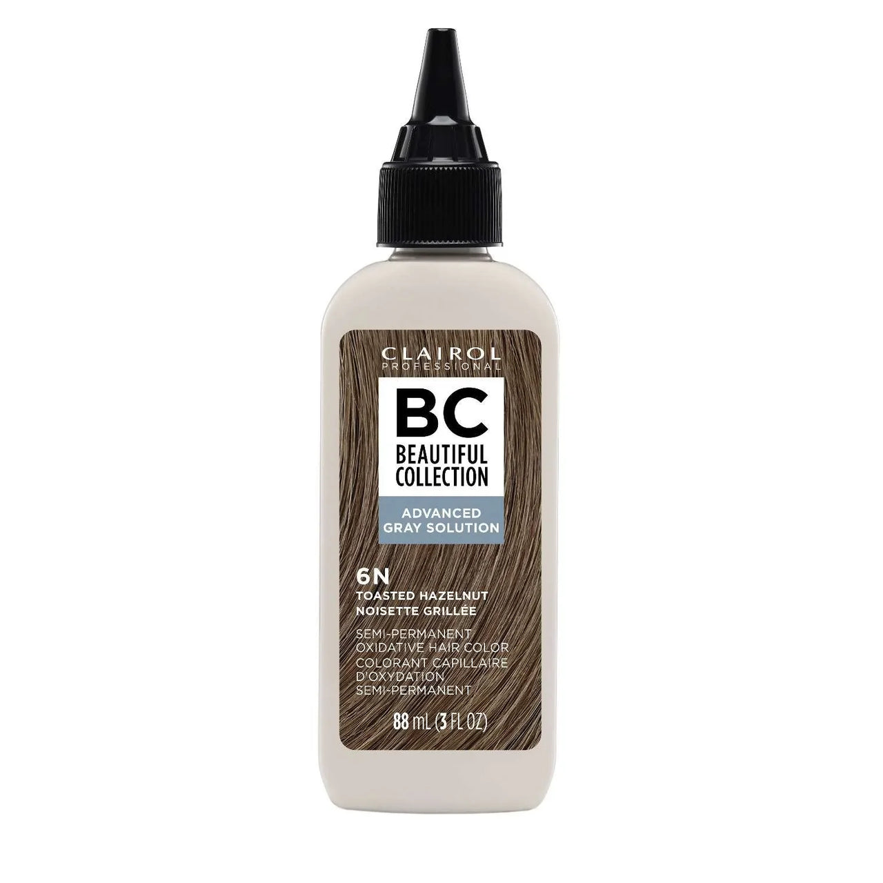Clairol Beautiful Collection Advanced Gray Solution 6N Toasted Hazelnut