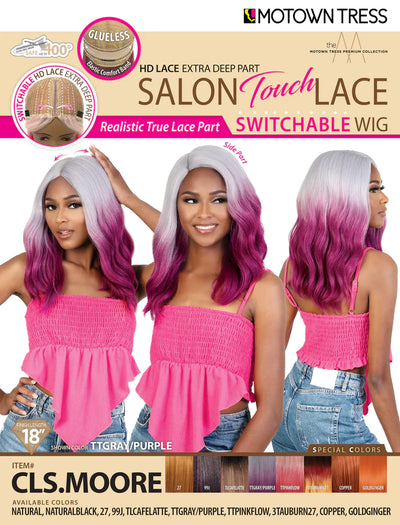 Motown Tress HD Lace Extra Deep Part Salon Touch Wig CLS Moore - Elevate Styles
