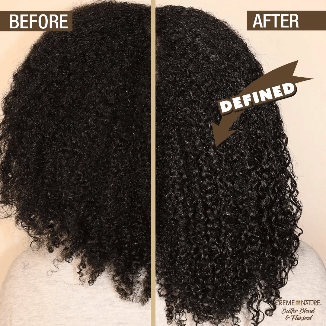Creme of Nature Butter Blend & Flaxseed Double Duty Detangle & Slip Shampoo