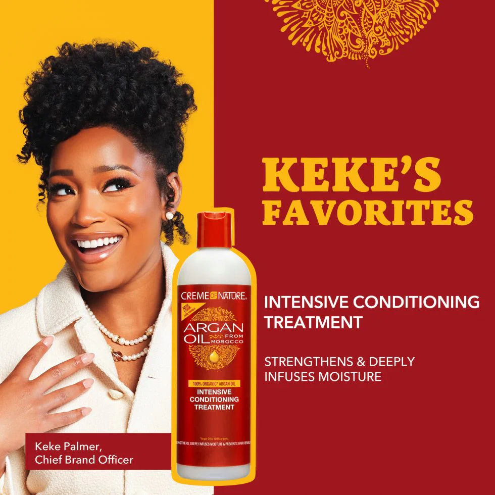Creme of Nature Argan Oil From Morocco Intensive Conditioning Treatment 12 Fl. Oz. (354 ml)