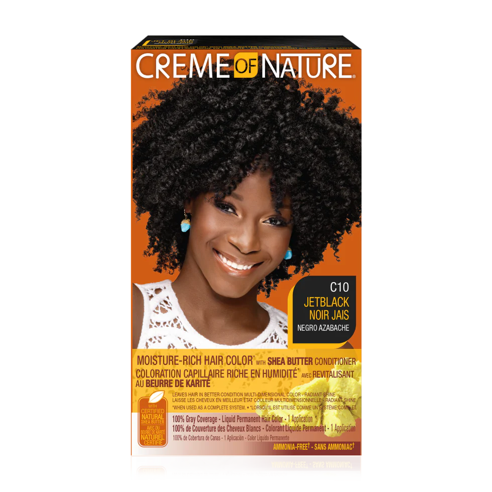Creme of Nature Moisture-Rich Hair Color (C10 Jet Black)