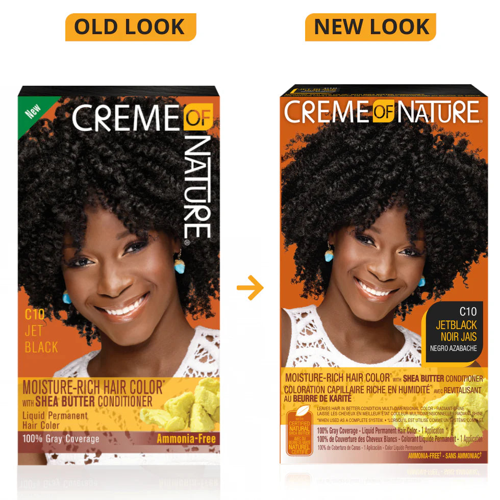 Creme of Nature Moisture-Rich Hair Color (C10 Jet Black)