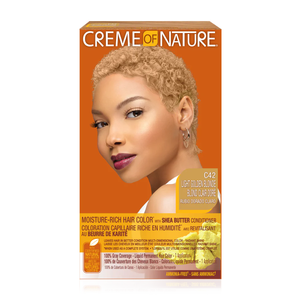 Creme of Nature Moisture-Rich Hair Color (C42 Light Golden Blonde)