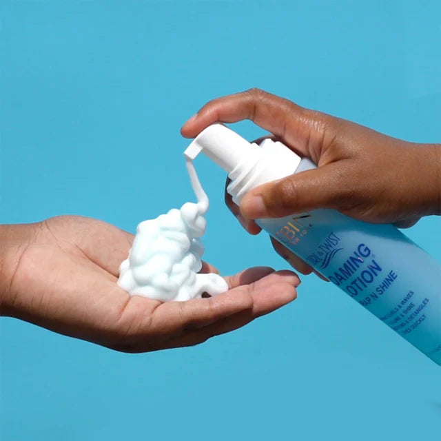EBIN New York Curl & Twist Foaming Lotion Wrap N Shine 3.38z - Elevate Styles