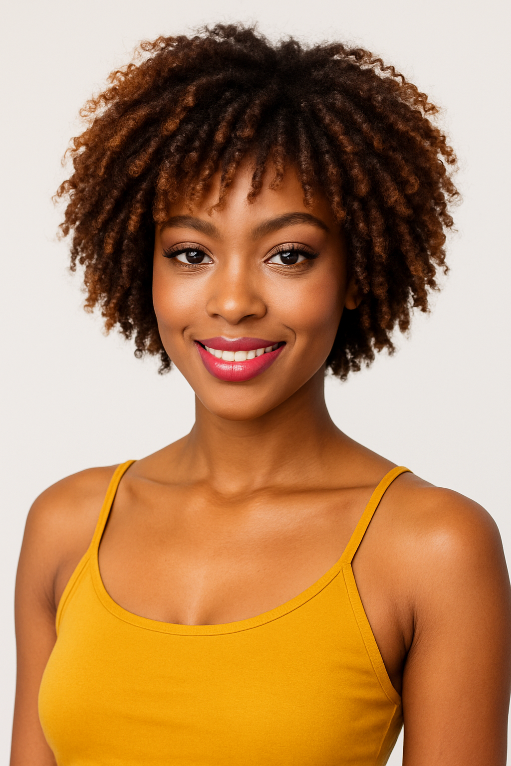 Diana Bohemian Wig Pure Natural Synthetic Kinky Curly Bob Wig Baba