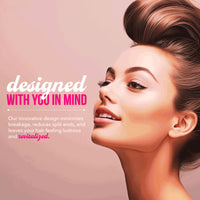 Thumbnail for ChromaGlide Transparentique Opulence Detangle Brush - Elevate Styles