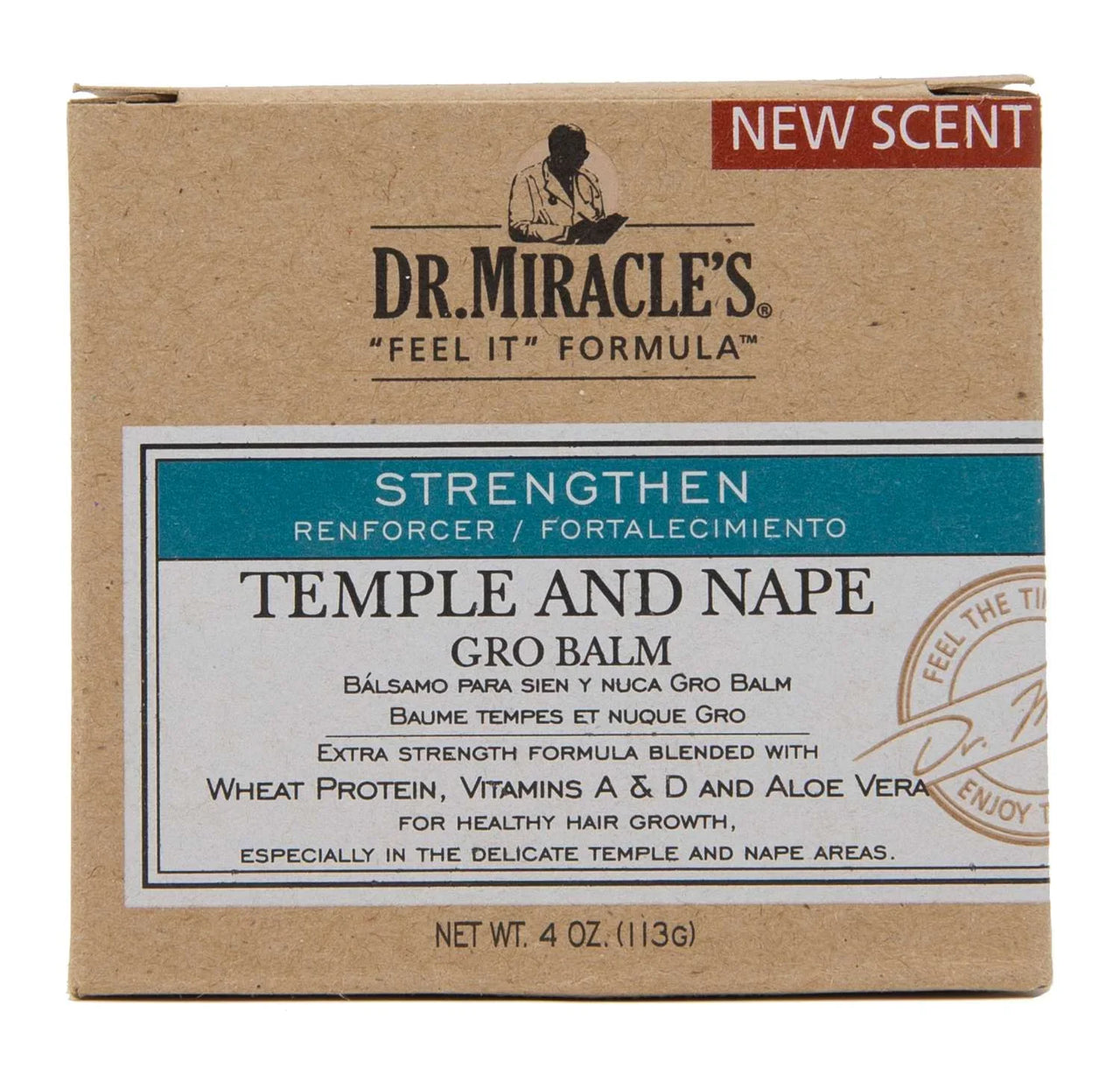 Dr. Miracle’s Temple and Nape Gro Balm – 4 oz / 113g - Elevate Styles