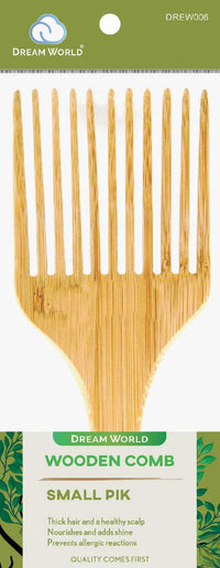 Thumbnail for Dream World Wooden Comb – Small Pik (DREW006)
