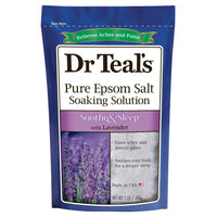 Thumbnail for Dr Teals Pure Epsom Salt Soaking Solution Soothe and Sleep Lavender 1 lb - Elevate Styles