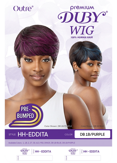 Outre Premium Duby 100% Human Hair Duby Wig EDDITA - Elevate Styles
