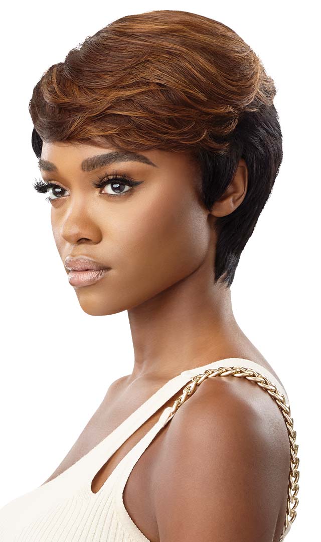 Outre Premium Duby Diamond 100% Human Hair Lace Front Wig HH-Dallas - Elevate Styles
