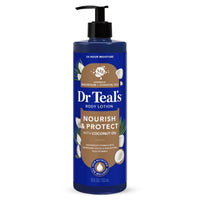 Thumbnail for Dr Teal's Nourish & Protect Body Lotion with Coconut Oil (18 fl. oz. / 532 mL)