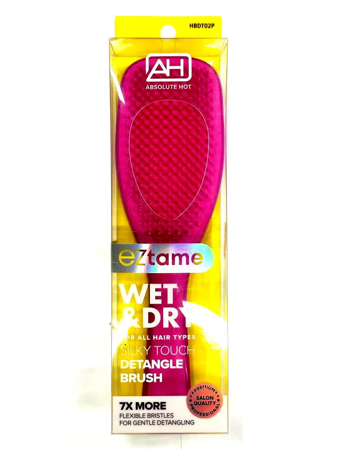 Absolute Hot EZ Tame Wet and Dry Detangle Brush
