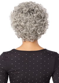 Thumbnail for Outre Fab&Fly™ Gray Glamour 100% Unprocessed Human Hair Wig HH Marini QHFGMAI