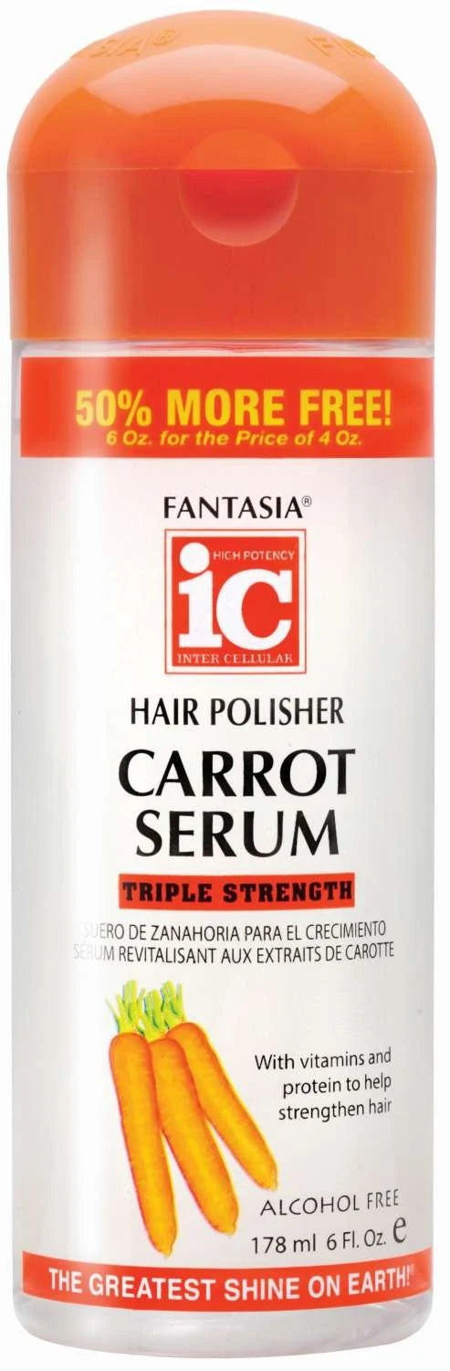 Fantasia IC Hair Polisher Carrot Serum Triple Strength – 6 oz