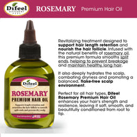 Thumbnail for Difeel Rosemary Premium Hair Oil 2.5z - Elevate Styles