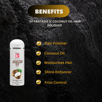 Thumbnail for Fantasia IC Hair Polisher Coconut Oil6oz - Elevate Styles