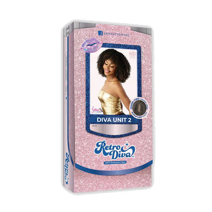 Sensationnel Retro Diva HD Lace Wig - Diva Unit 2