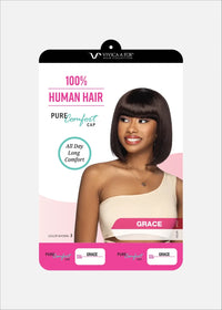Thumbnail for Vivica A. Fox 100% Human Hair Pure Comfort Cap Wig Grace