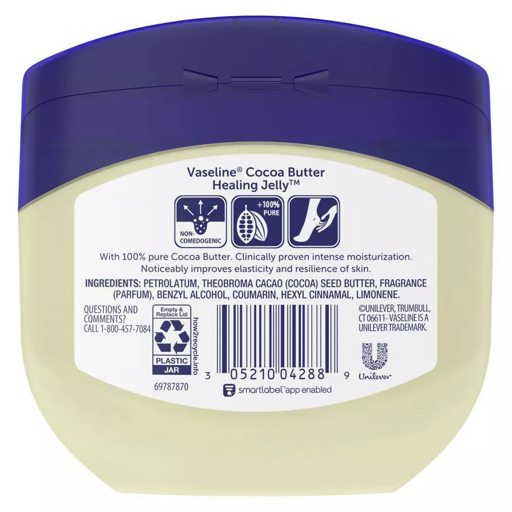Vaseline Cocoa Butter Healing Jelly 13oz - Elevate Styles