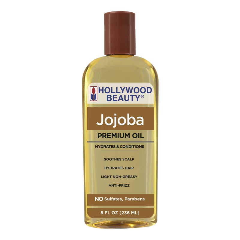 Hollywood Beauty Jojoba Premium Oil 8oz - Elevate Styles