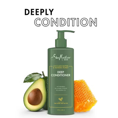 SheaMoisture Men Avocado Butter & Manuka Honey Deep Conditioner 15 fl oz / 444 mL