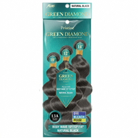 Thumbnail for Green Diamond 13A Body Wave 100% Unprocessed Virgin Remy 3-Bundle Pack (10
