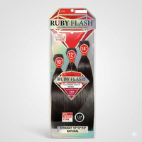 Thumbnail for Mane Concept Pristine Ruby Flash 13A Unprocessed Virgin Remy Human Hair - Straight 3-Bundle Pack - Elevate Styles