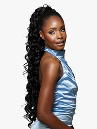 Thumbnail for Sensationnel Glamora Long Braid Drawstring Updo Glam Updo Unit 2 GMGU002