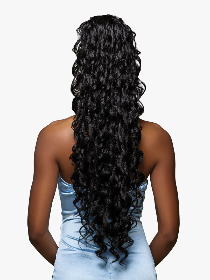 Sensationnel Glamora Long Braid Drawstring Updo Glam Updo Unit 2 GMGU002