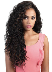 Thumbnail for Motown Tress Human Hair Premium Mix 360 Lace Wig HB360L.MEG - Elevate Styles