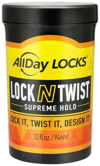 Thumbnail for AllDay Locks Lock N Twist Supreme Hold 32 fl oz – Long-Lasting Definition for Braids & Locs