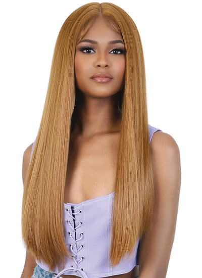 Motown Tress HD Human Blend Deep Part Lace Front Wig HBL.LATOY - Elevate Styles
