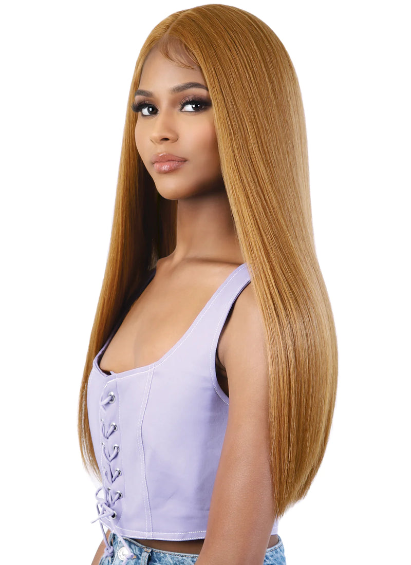 Motown Tress HD Human Blend Deep Part Lace Front Wig HBL.LATOY - Elevate Styles