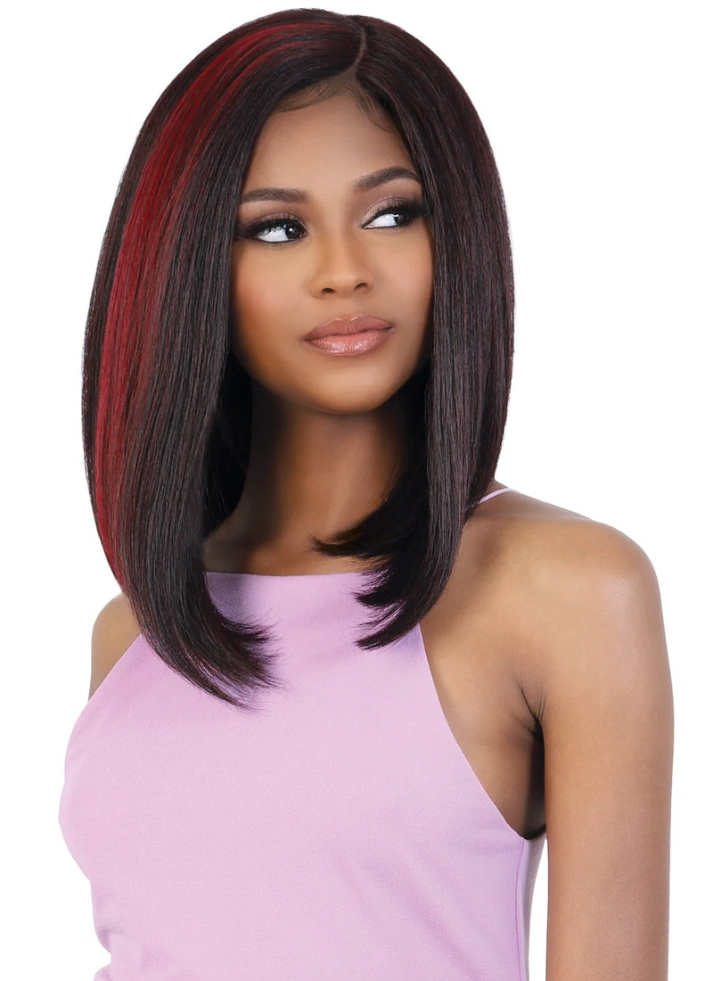 Motown Tress HD Human Blend Deep Part Lace Front Wig HBL.SELINA - Elevate Styles