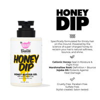 Thumbnail for The Doux Bee Girl Collection Honey Dip Honey Butter Gel 12 Fl. Oz. (354.8 mL)