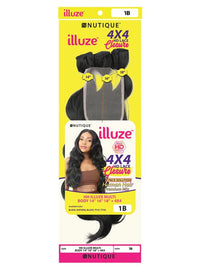 Thumbnail for Nutique Illuze HD Human Hair Multi Body Weave Bundle + 4x4 Closure - Elevate Styles
