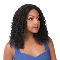Thumbnail for Nutique 100% Human Hair ILLUZE 13x4 Plus Lace Front Wig WW Bohemian 18