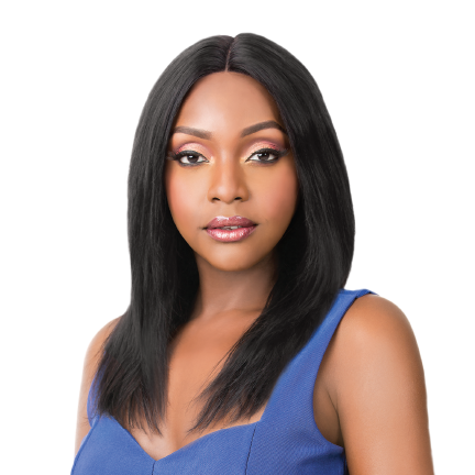 Nutique 100% Human Hair ILLUZE 13x4 Plus Lace Front Wig WW Bohemian 18" - Elevate Styles