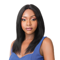 Thumbnail for Nutique 100% Human Hair ILLUZE 13x4 Plus Lace Front Wig WW Bohemian 18