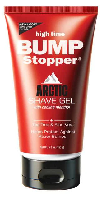 High Time Bump Stopper Arctic Shave Gel Cooling Menthol 5.3 oz - Elevate Styles